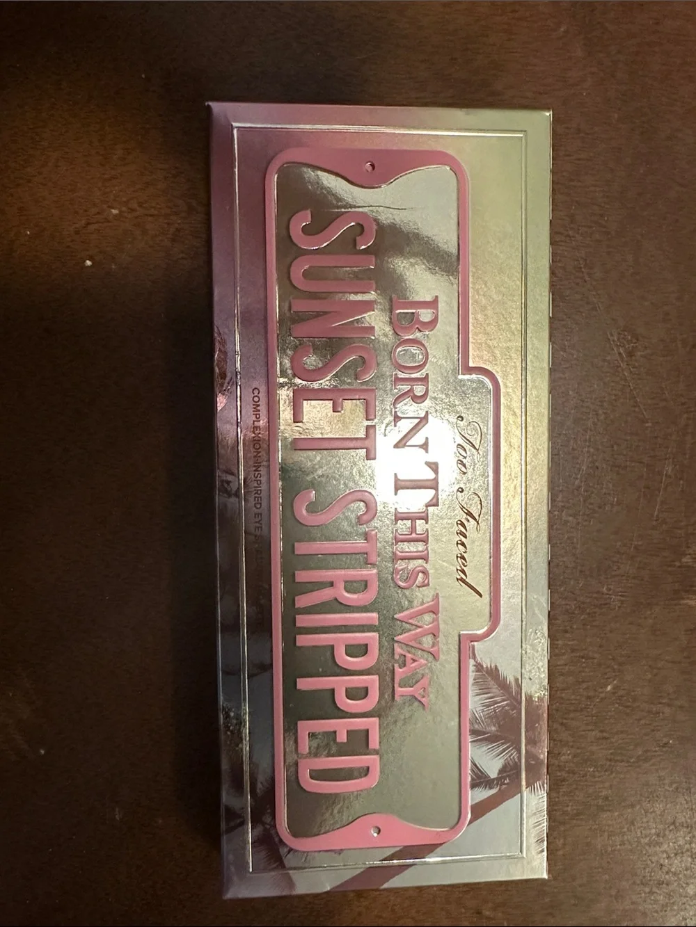 Too Faced Sunset Stripped Eyeshadow Palette - Pink & Rose Gold Mirror Finish